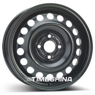 Стальные диски KFZ 8390 Opel W6 R15 PCD4x100 ET49 DIA56.6 black