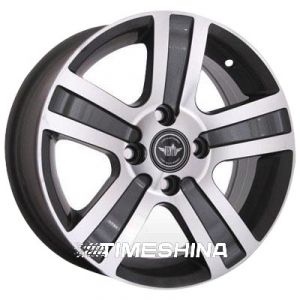 Литые диски Storm Vento-186 W6 R14 PCD4x100 ET38 DIA67.1 GP