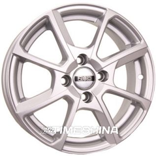 Литые диски Tech Line TL438 W5.5 R14 PCD4x100 ET43 DIA60.1 silver