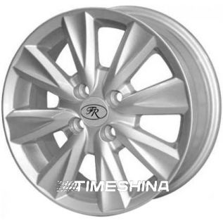 Литые диски Replica Hyundai (FR814) W6 R15 PCD4x100 ET45 DIA54.1 silver