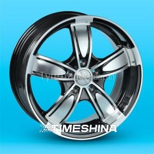 Литые диски Aleks 721 BF-MB W7.5 R17 PCD5x100 ET35 DIA73.1