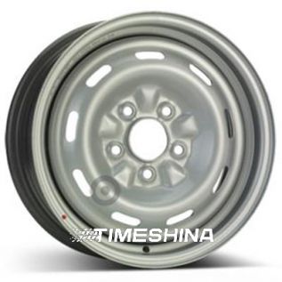 Стальные диски KFZ 8460 Nissan W6 R15 PCD5x114.3 ET40 DIA66 silver