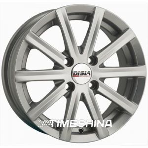 Литые диски Disla Baretta 405 W6 R14 PCD4x100 ET37 DIA67.1 silver