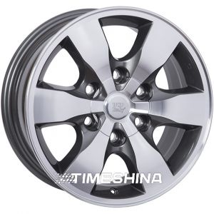 Литые диски WSP Italy Toyota (W1760) Sapporo W7 R16 PCD6x139.7 ET30 DIA106.1 anthracite polished