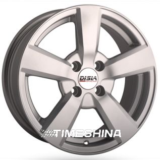 Литые диски Disla 503 W6.5 R15 PCD4x108 ET20 DIA65.1 silver