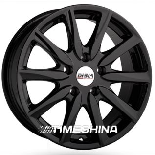 Литые диски Disla 502 W6.5 R15 PCD5x112 ET35 DIA66.6 black