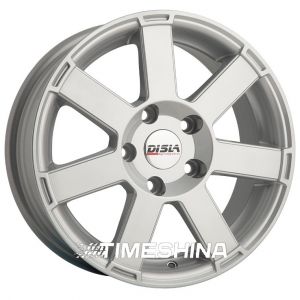 Литые диски Disla 601 W7 R16 PCD5x112 ET38 DIA57.1 silver