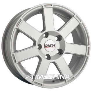 Литые диски Disla 601 W7 R16 PCD5x112 ET38 DIA57.1 silver