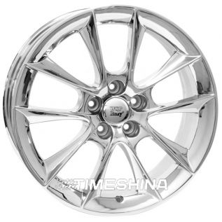 Литые диски WSP Italy Saab (W1150) Aosta Aero chrome W7.5 R18 PCD5x110 ET41 DIA65.1