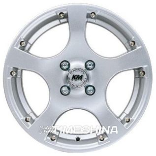 Литые диски Kormetal KM 866 Hornet silver W7 R16 PCD4x108 ET37 DIA65.1