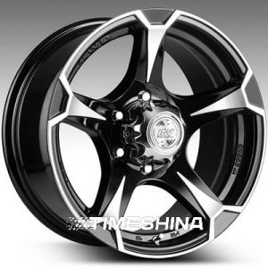 Литые диски Racing Wheels H-547 BK-F/P W8 R16 PCD6x139.7 ET10 DIA110.5