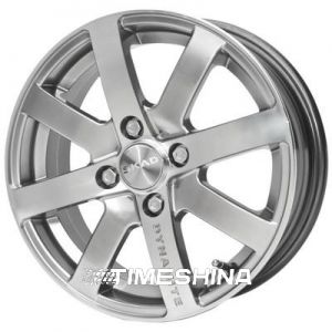 Литые диски Скад Динамит W5.5 R14 PCD4x100 ET38 DIA67.1 гальвано