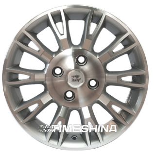 Литые диски WSP Italy Fiat (W150) Valencia silver polished W6 R15 PCD4x100 ET45 DIA56.6