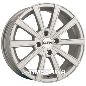 Литые диски Disla 610 W7 R16 PCD5x112 ET38 DIA57.1 silver