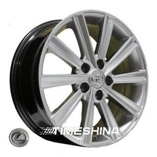 Литые диски Replica Lexus (D5023) HS W7 R17 PCD5x114.3 ET40 DIA60.1