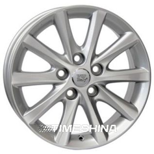 Литые диски WSP Italy Toyota (W1769) Vicenza silver W6.5 R16 PCD5x114.3 ET45 DIA60.1