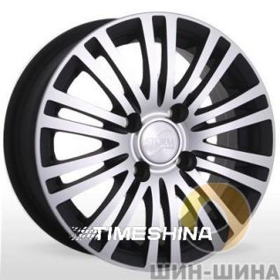 Литые диски Storm BK-089 GM W7 R15 PCD4x100 ET35 DIA67.1