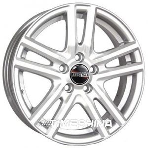 Литые диски Tech Line TL529 W6 R15 PCD5x100 ET38 DIA57.1 silver