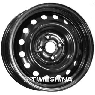 Стальные диски KFZ 8114 W6 R15 PCD4x100 ET48 DIA54.1 black