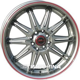 Литые диски PDW 813 Invasion W7 R17 PCD4x100 ET38 DIA72.6 RL