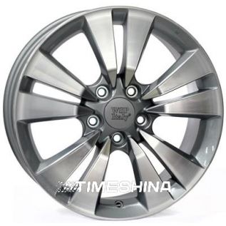 Литые диски WSP Italy Honda (W2409) Bolzano W7.5 R17 PCD5x114.3 ET55 DIA64.1 anthracite polished