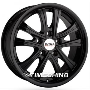 Литые диски Disla Evolution 608 W7 R16 PCD5x100 ET38 DIA67.1 black