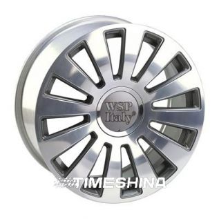 Литые диски WSP Italy Audi (W535) A8 Ramses W8 R20 PCD5x100 ET45 DIA57.1 anthracite polished