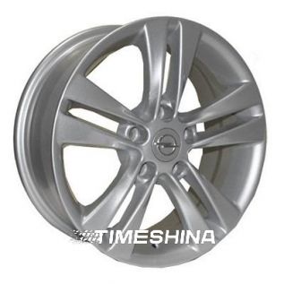 Литые диски Replica Opel (Z227) W6.5 R16 PCD5x110 ET35 DIA65.1 silver