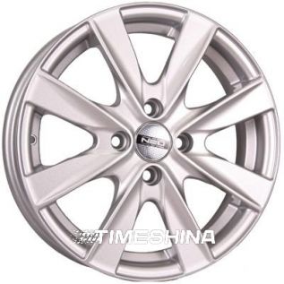 Литые диски Tech Line TL524 silver W5.5 R15 PCD4x100 ET46 DIA54.1