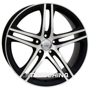 Литые диски WSP Italy Audi (W556) Paul black polished W8.5 R19 PCD5x112 ET35 DIA57.1