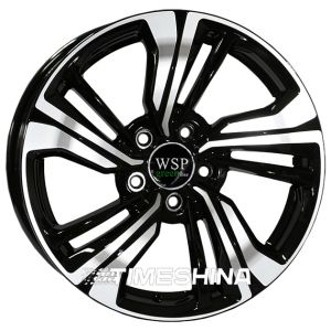 Литые диски WSP Italy Green Line (G3903) Basil W7 R17 PCD5x114.3 ET45 DIA67.1 black polished