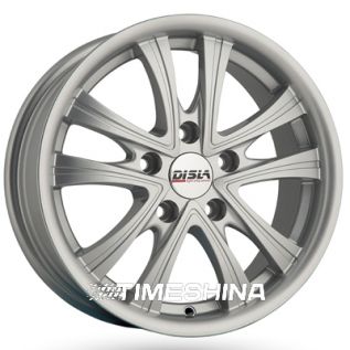 Литые диски Disla 608 W7 R16 PCD5x118 ET38 DIA71.1 silver