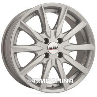 Литые диски Disla 602 W7 R16 PCD4x108 ET25 DIA65.1 silver