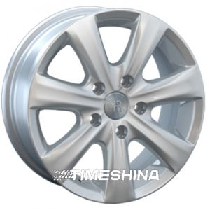 Литые диски Replay Skoda (SK93) W6 R15 PCD5x100 ET38 DIA57.1 silver