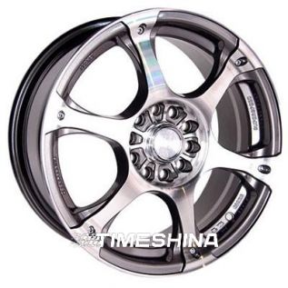 Литые диски Racing Wheels H-245 GM/FP W7 R16 PCD5x108 ET40 DIA73.1