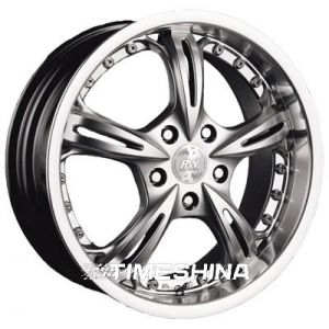 Литые диски Racing Wheels H-255 W7 R17 PCD5x112 ET0 DIA73.1