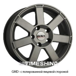 Литые диски Disla 601 W7 R16 PCD5x114.3 ET38 DIA67.1 GMD