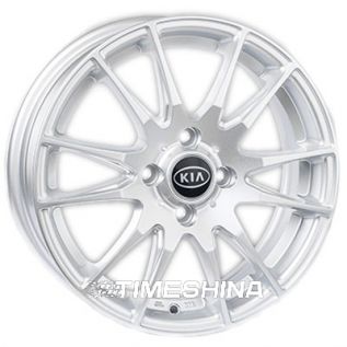 Литые диски Replica Kia (JT1487) W5.5 R15 PCD4x100 ET38 DIA67.1 silver