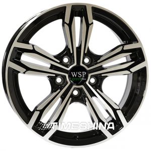 Литые диски WSP Italy Green Line (G401) Pear W6.5 R16 PCD5x112 ET35 DIA73.1 black polished