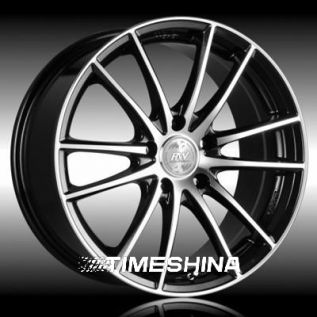 Литые диски Racing Wheels H-498 BK-F/P W8 R18 PCD5x114.3 ET38 DIA67.1