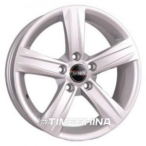 Литые диски Tech Line TL628 W6.5 R16 PCD5x105 ET39 DIA56.6 silver