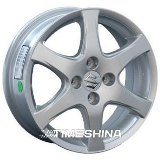 Литые диски Replay Suzuki (SZ11) W6 R15 PCD4x100 ET45 DIA54.1 silver