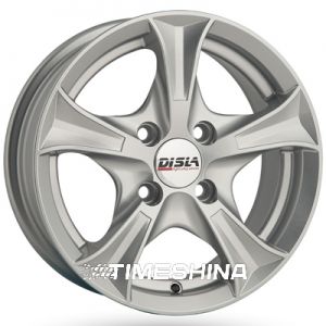 Литые диски Disla Luxury 306 W5.5 R13 PCD4x100 ET30 DIA67.1 silver