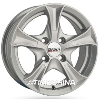 Литые диски Disla 306 W5.5 R13 PCD4x100 ET30 DIA67.1 silver