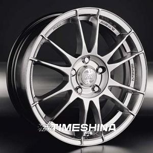 Литые диски Racing Wheels H-333 W5.5 R13 PCD4x98 ET38 DIA58.6 супер серебро