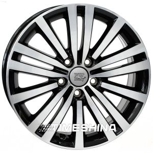 Литые диски WSP Italy Volkswagen (W462) Altair W7.5 R17 PCD5x112 ET47 DIA57.1 glossy black polished