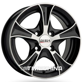 Литые диски Disla 406 W6 R14 PCD4x100 ET37 DIA67.1 BD