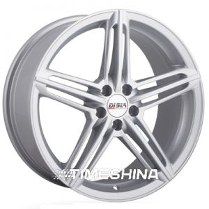 Литые диски Disla 817 W8 R18 PCD5x100 ET35 DIA72.6 silver