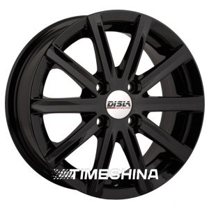 Литые диски Disla Baretta 305 W5.5 R13 PCD4x100 ET30 DIA67.1 black