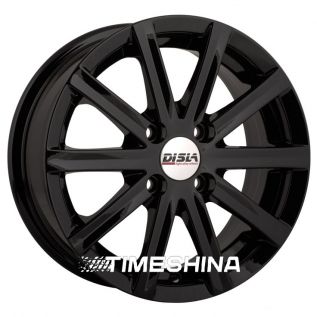 Литые диски Disla 305 W5.5 R13 PCD4x100 ET30 DIA67.1 black